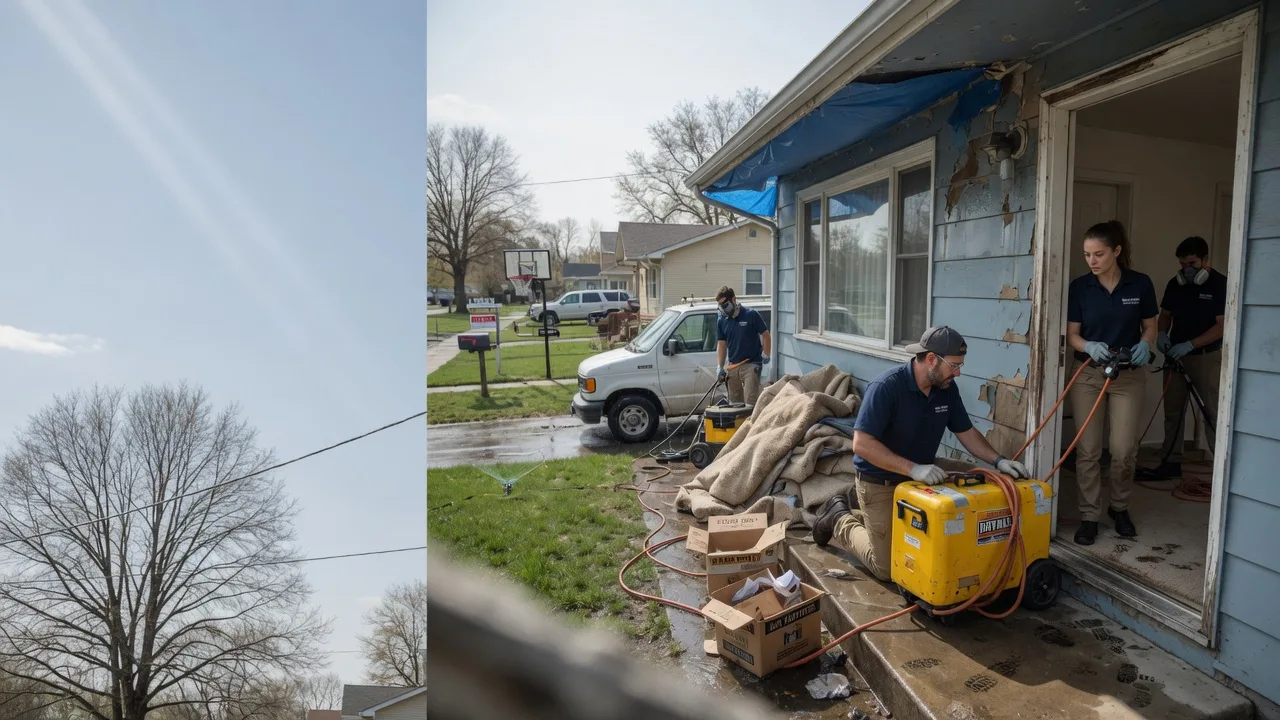 Basement Flood Cleanup in Sapello, NM near me
